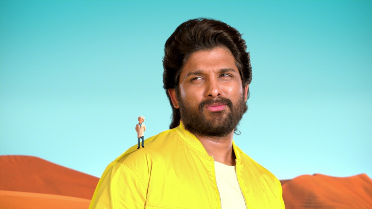 Watch Allu Arjun share his Frooti with Alia Bhatt in the new 2021 advertisement.