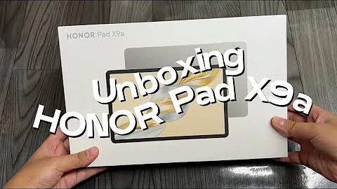 Unboxing the Honor Pad X9a | Nicole Bande