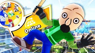 Baldi tries to battle online and gets ABSOULTELY DESTROYED! | Super Smash Bros Ultimate