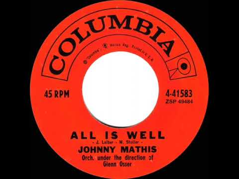 1960 Johnny Mathis - All Is Well - YouTube
