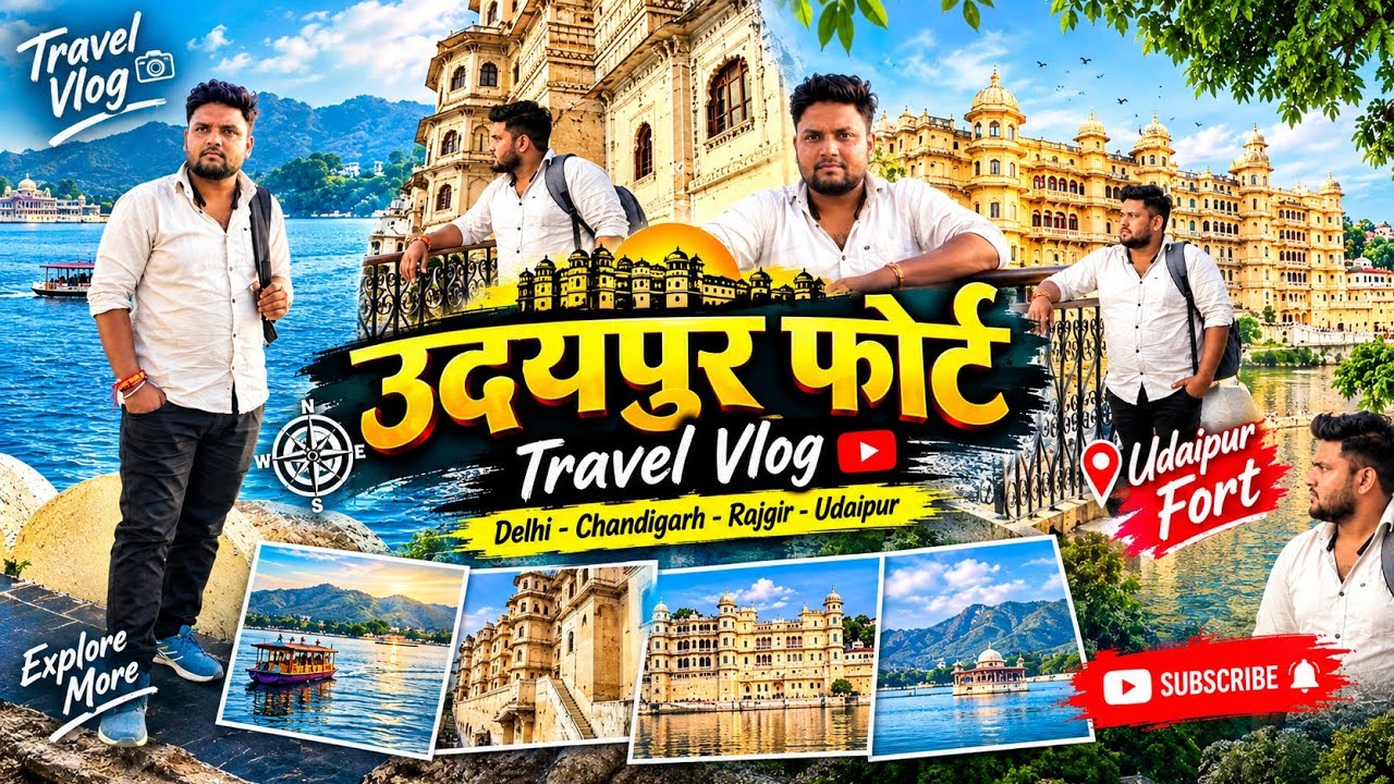 आइए आपको #उदयपुर की ये सुंदर #फोर्ट दिखाते हैं @YTvlog.1d