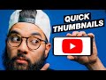 How to Make a YouTube Thumbnail Using Your Phone (FREE & EASY)