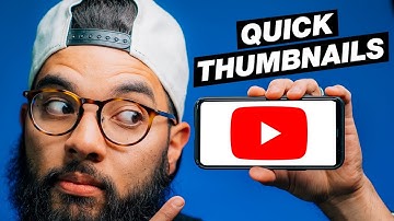How to Make a YouTube Thumbnail Using Your Phone (FREE & EASY)