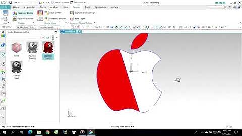 Apple logo || Raster image || Advanced NX 12