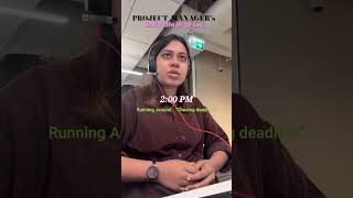 Day in the life of Project Manager | ft corporate girl #mumbai #PM #jira #deadline #kanban #meetings