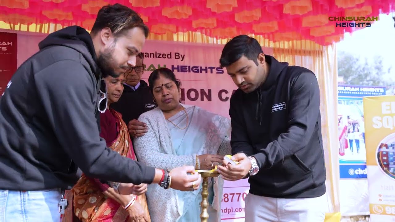 🩸 Blood Donation Camp at Elite Square, Bandel More | CSR by Chinsurah Heights Developers ❤️