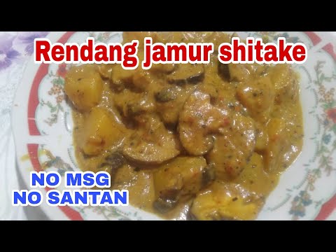 Resep Rendang Jamur Shitake