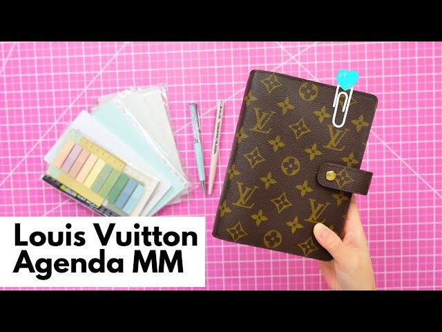 Louis Vuitton Agenda MM Planner Setup (affordable inserts!) 