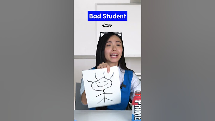 Chapter 25: Good Student VS Bad Student