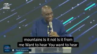 Pastor David Ibiyeomie Preaches at Mountain Moving Praise Sunday Service • Salvation Ministries ••• 