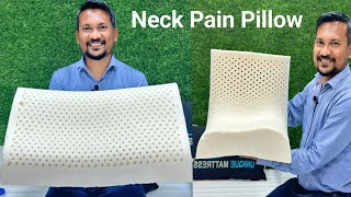 Best Pillow For Neck Pain and Head Pain! Best pillows for sleeping! Natural latex Curve Pillow screenshot 3