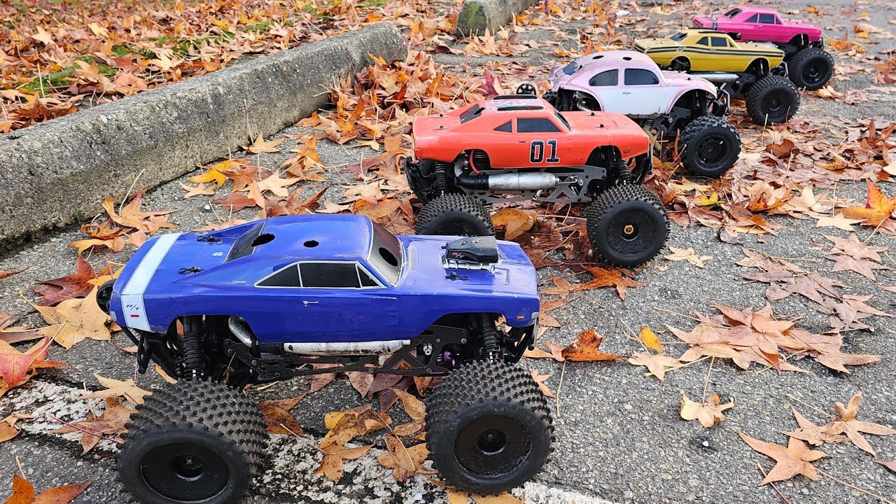 Hpi savage nitro....A few of guru's rigs...part 1....test and tune day..