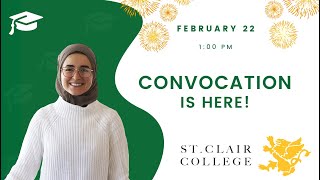 Convocation is HERE!