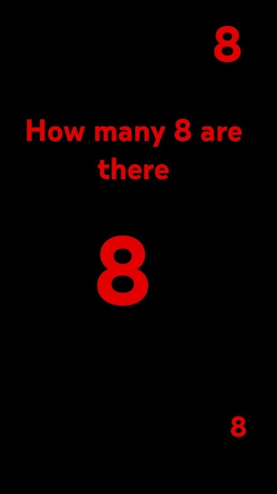 how-many-8-are-there-comment-8-youtube