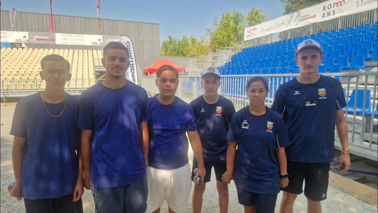 Miniature de la vidéo : Mondiale jeunes triplette Romans sur Isère 2025