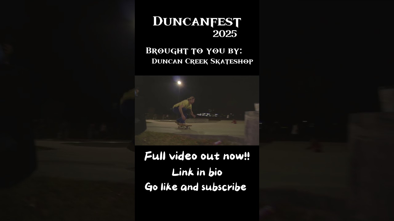 Duncanfest 2025! Full video out now! 