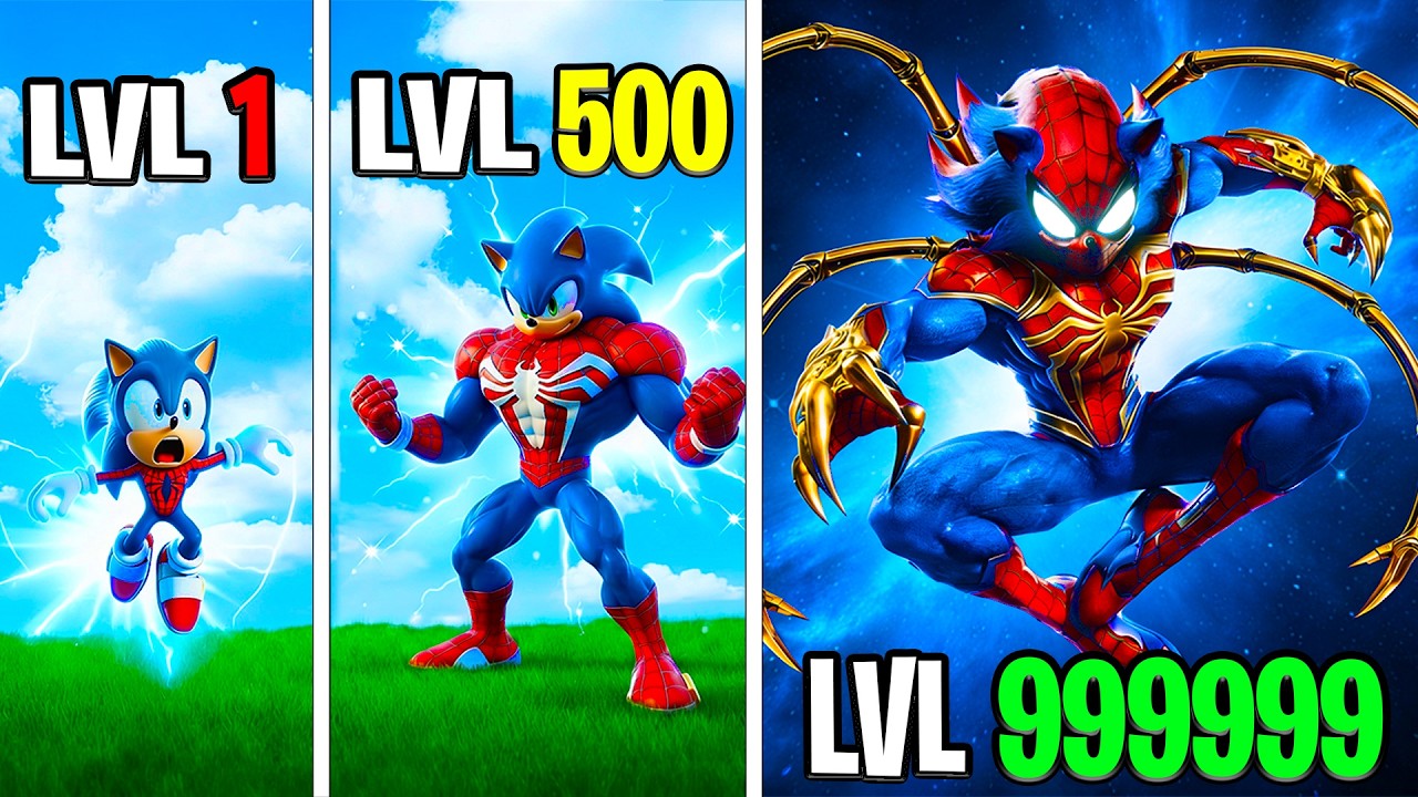Upgrading to SPIDERMAN SONIC in GTA 5