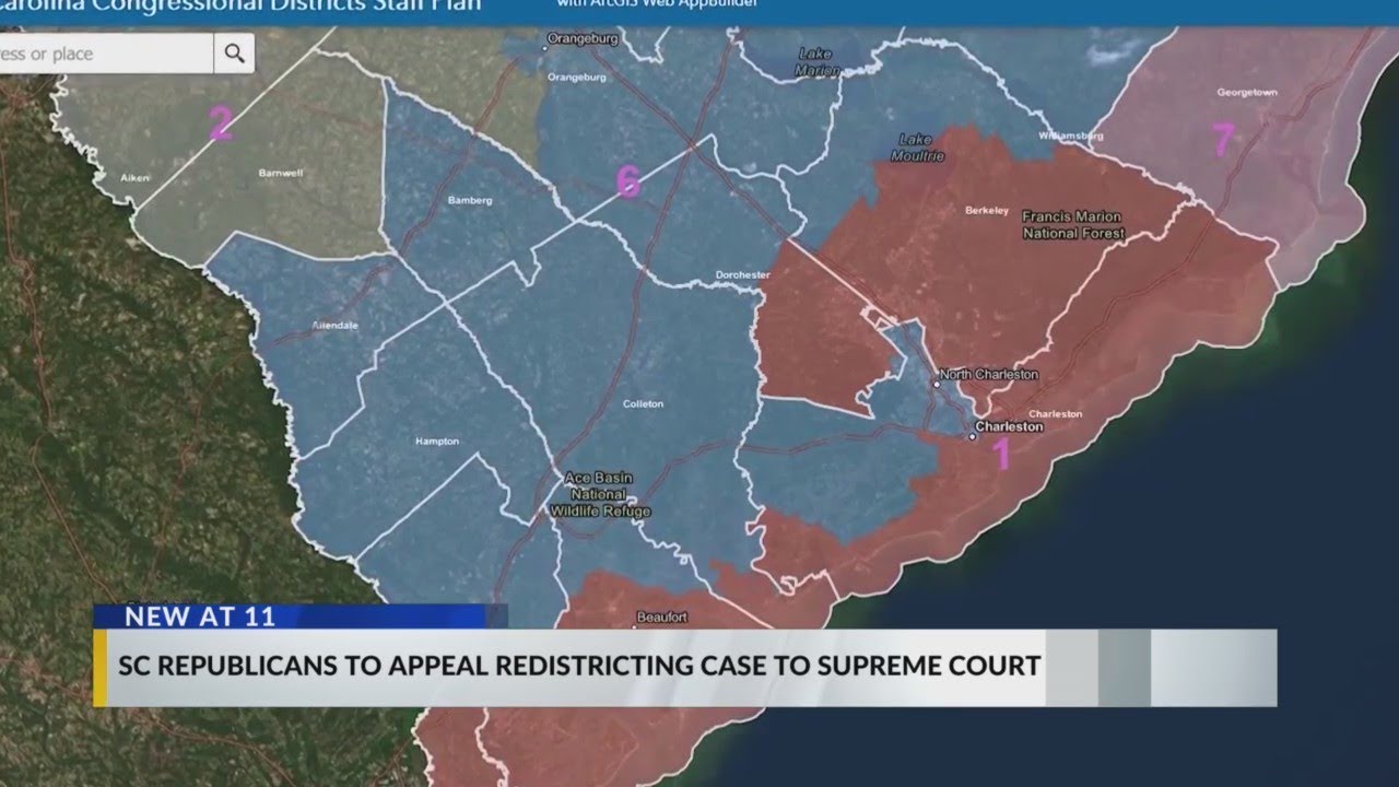 SC GOP to appeal redistricting to Supreme Court - YouTube