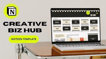 Creative Biz Hub - Notion Template for creative business owners