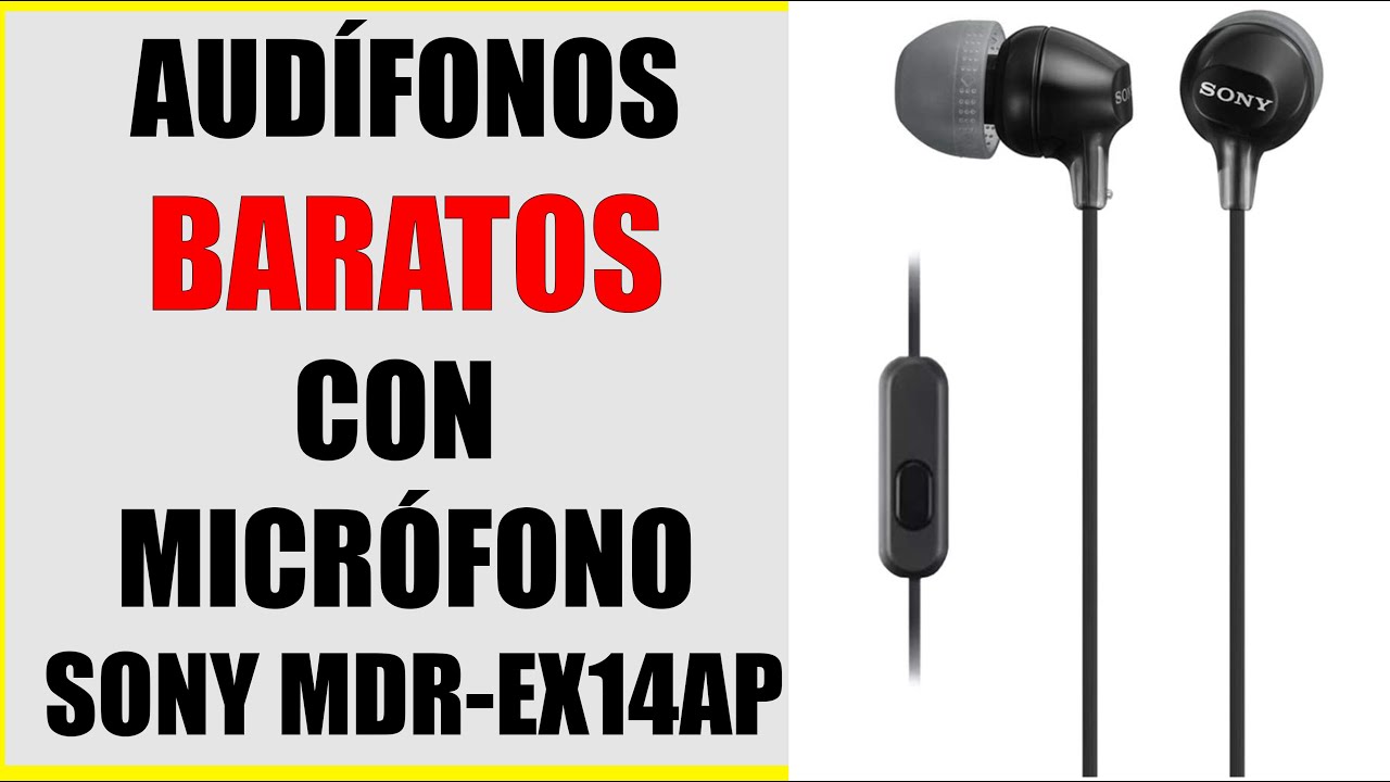 Audífonos in - ear Sony MDR-EX15LP Alámbricos