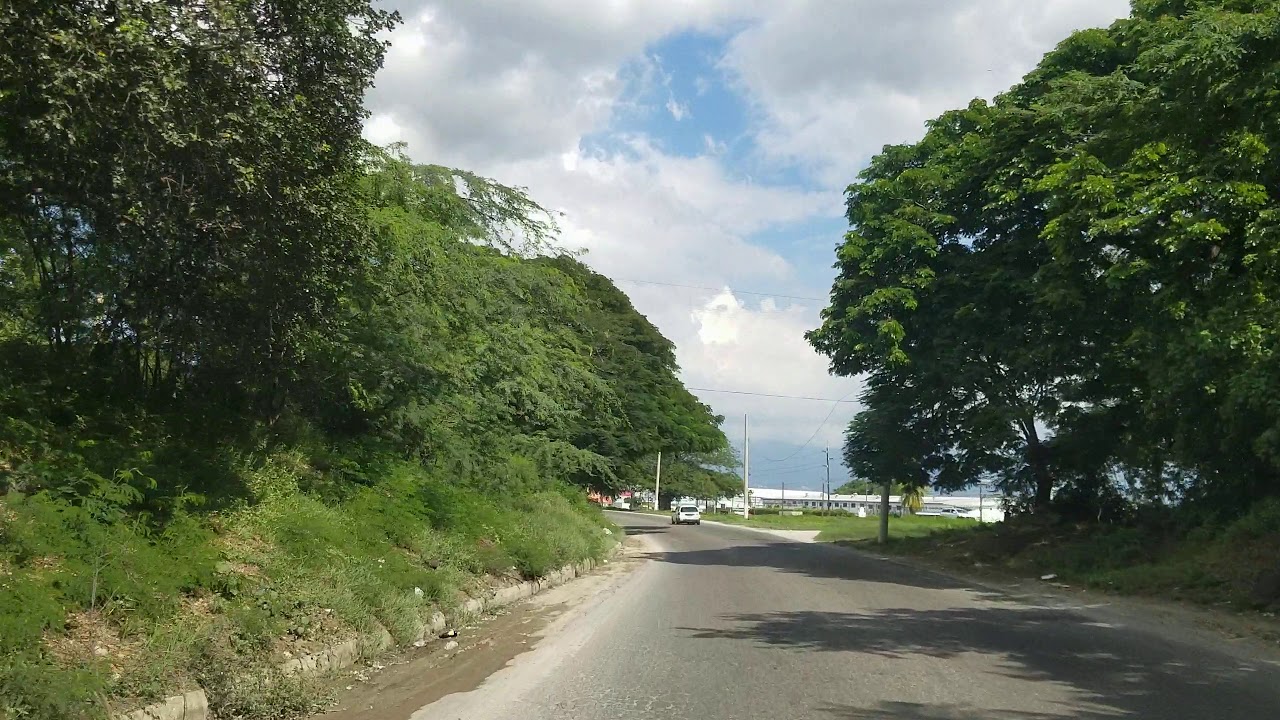Driving through Central Village | Jamaica