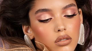 How-To Tutorial: Everyday Soft Glam Look - RETRO Eyeshadow Palette | Natasha Denona Makeup