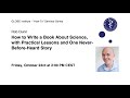 Rob dunn how to write a book about science