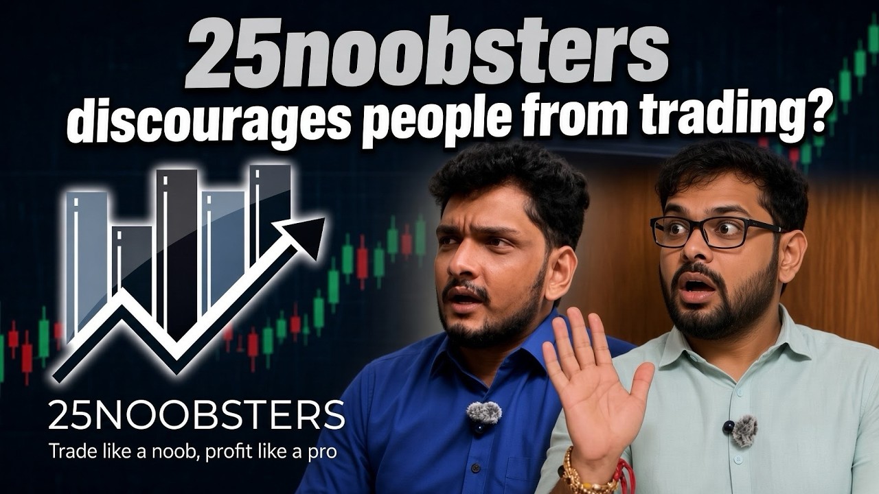 Does 25noobsters discourage you from trading, using AI, and succeeding in trading?