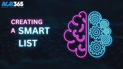 Creating a Smart List