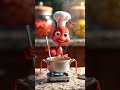 Food preparation - Ants #Ants #AntsCooking #MiniCooking #TinyFood #MiniFood #InsectLife