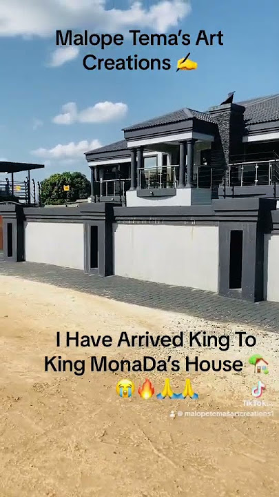 King MonaDa’s House Which I Have Designed With Cardboxes 🥺🙌✅ #music #kingmo #fyp #tzaneen