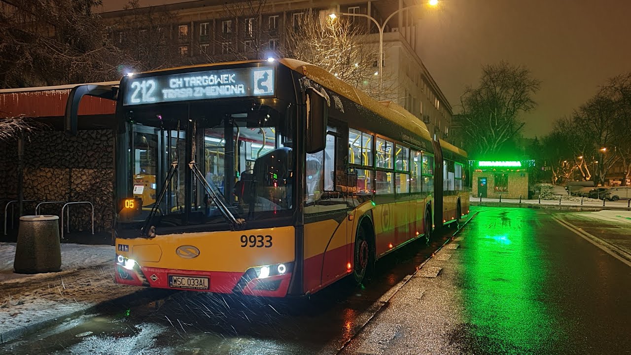 Solaris Urbino 18 IV CNG #9933 (Arriva) - linia 212 ➡️ CH Targówek *goście w opisie*