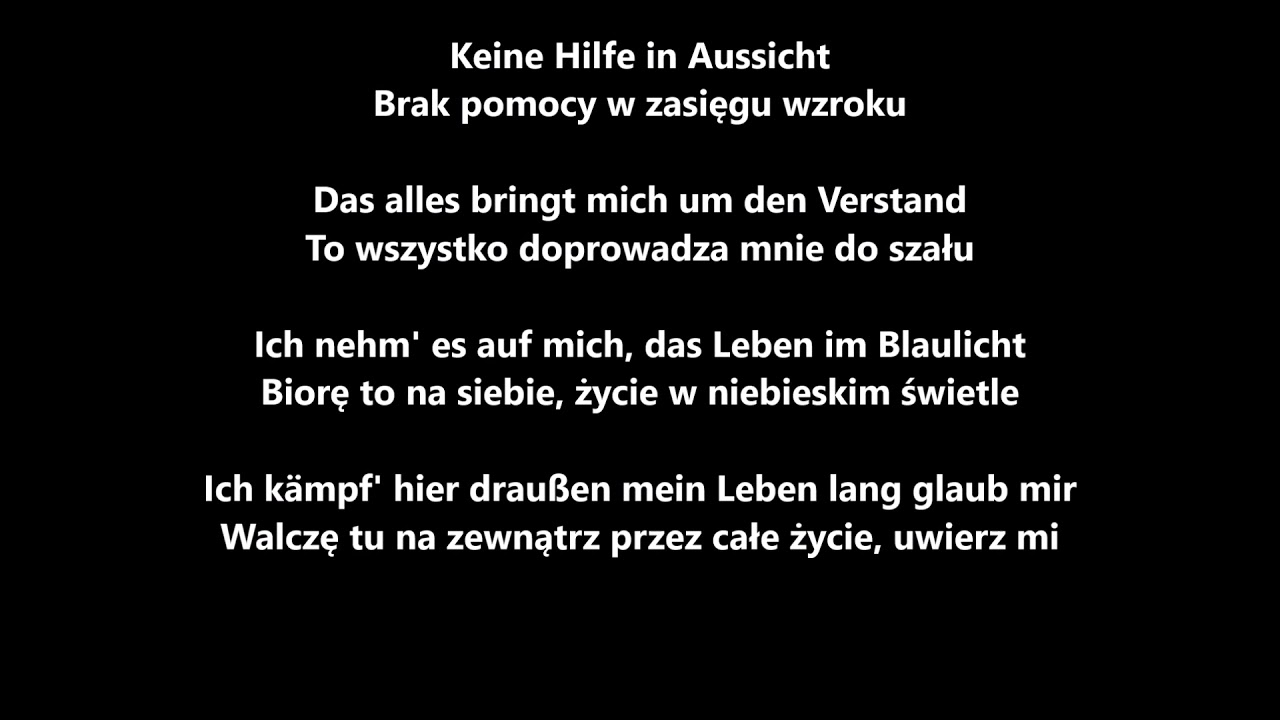 Fler feat. Moe Mitchell - Zeichen (LYRICS) (Napisy DE, PL)