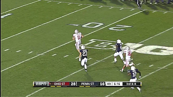 Jake Stoneburner 72 Yard Touchdown