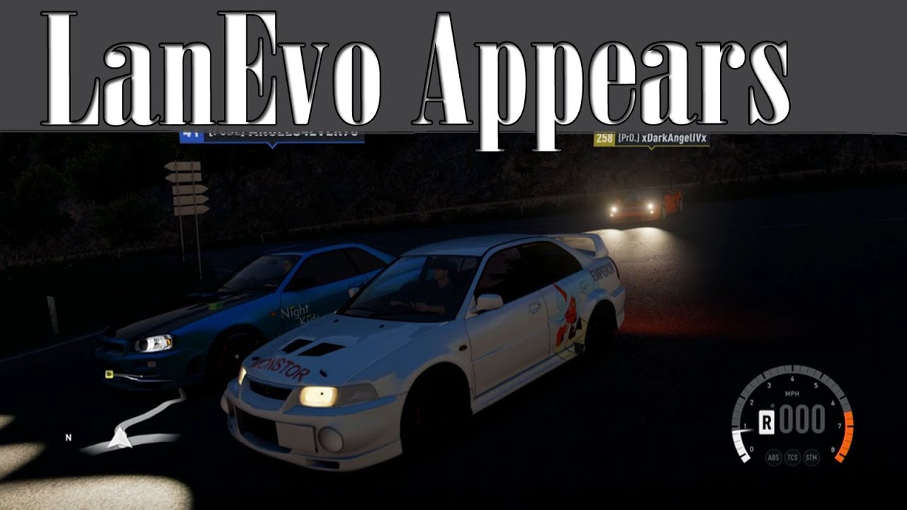 Forza Horizon 2 - Touge Battle - Evo VI Vs Skyline R34[HD]