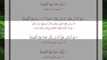إن الذين يلحدون في آياتنا لا يخفون علينا أفمن يلقى في النار خير أم من يأتي آمنا يوم القيامة اعملوا م
