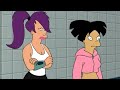 Futurama  8 times amy roasted leela