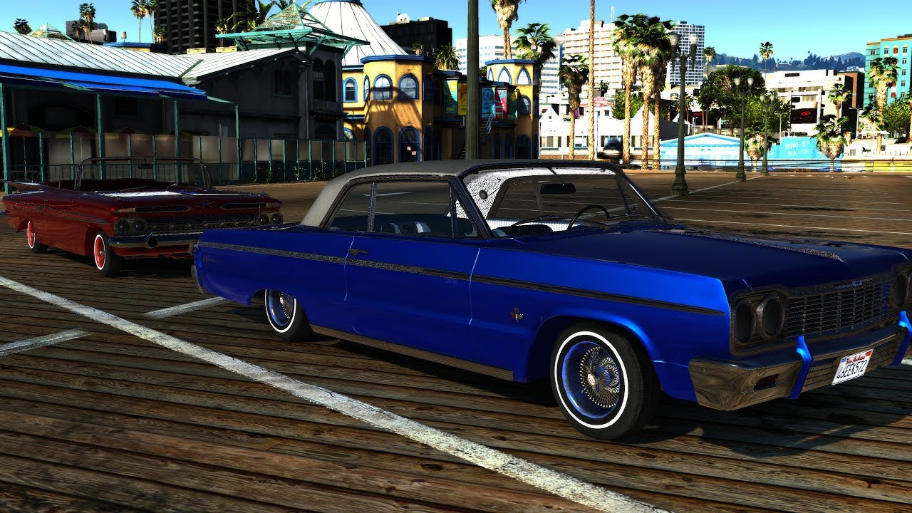 Lowrider Meet in GTA V GTA V Mod's 4k GTA V MODS YouTube