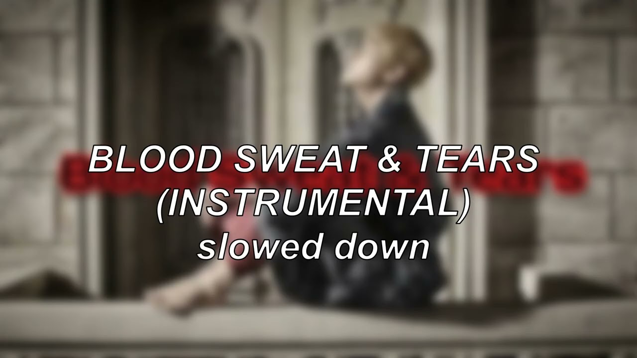BTS - Blood Sweat & Tears (Instrumental With Backing Vocals) | Slowed Down