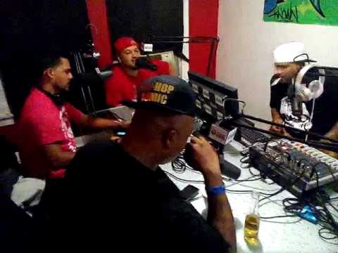 Hiphop comic working radio personality