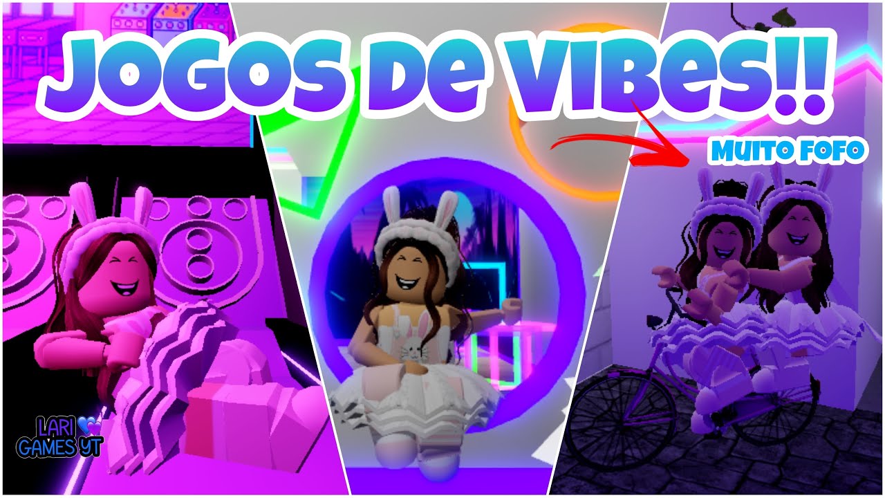 TOP 7 JOGOS DE VIBE NO ROBLOX😱 