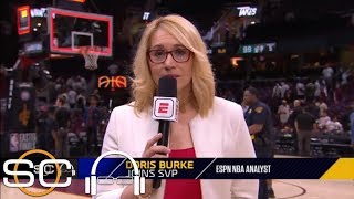 Doris Burke: 'I feel very lucky' to be witnessing LeBron James play like this | SC with SVP | ESPN