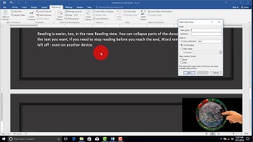 25 th MS Word 2016 Reference Tabe,Index & Table of Authorities Group(Mark Entry/Citation).URDU/HANDI