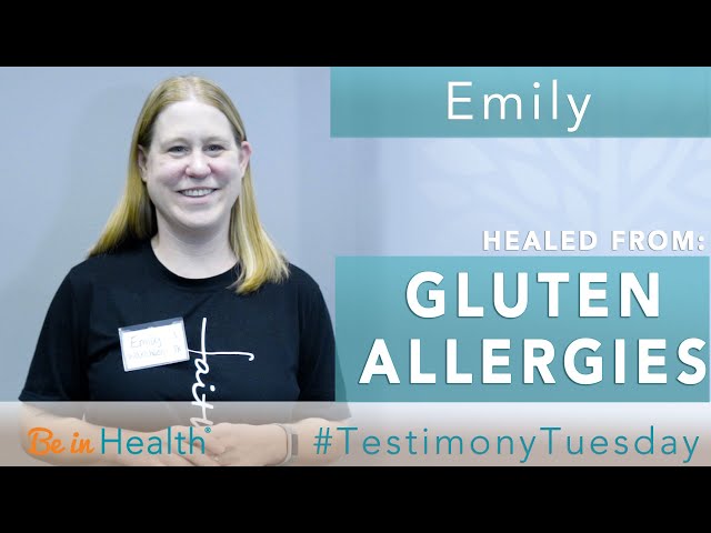 I Had Italian for Lunch & It Was Wonderful! - Emily Healed of Gluten Allergies - #TestimonyTuesday