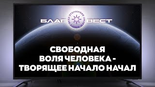 #БлагоВест ✴ Свободная воля человека – Творящее Начало Начал