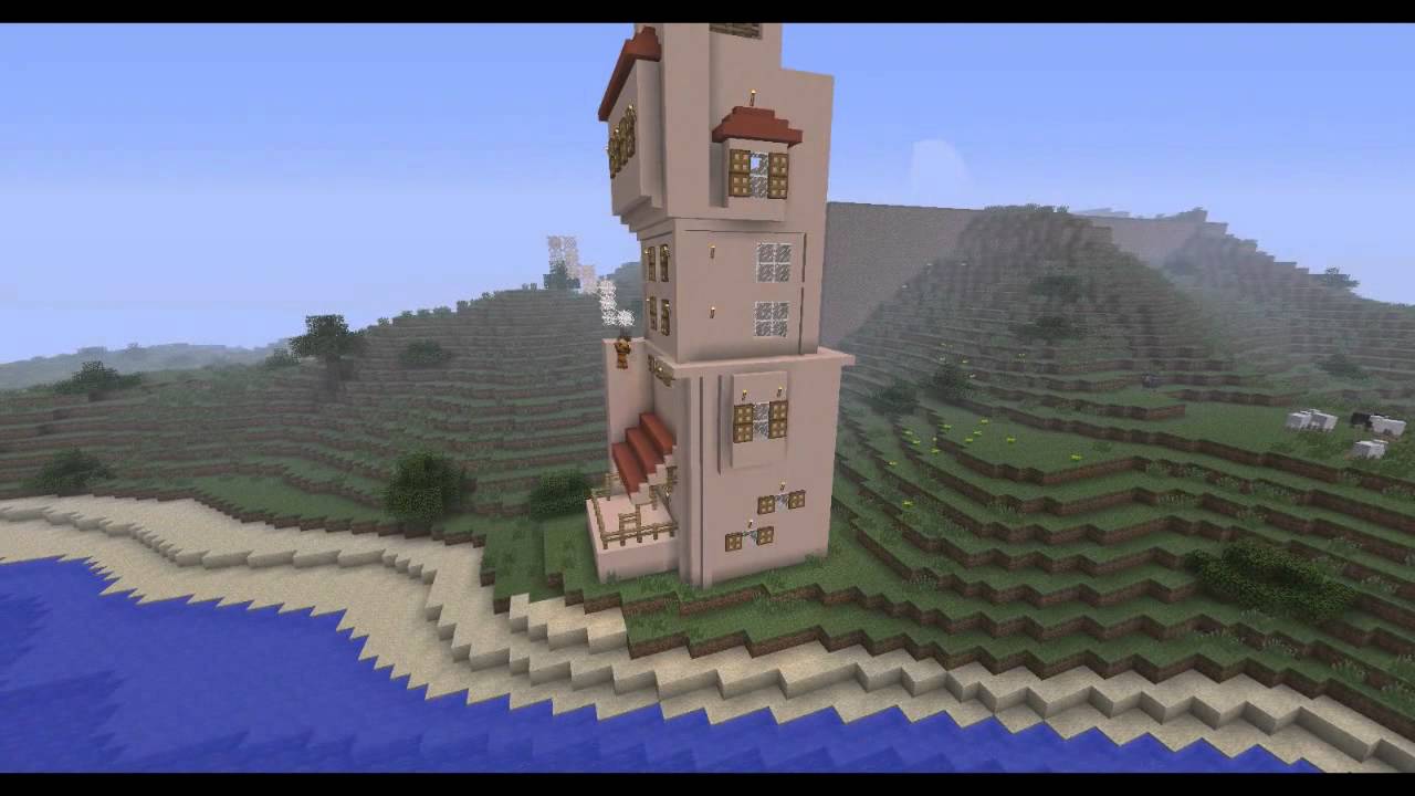 time lapse mega construções # 4 minecraft - YouTube