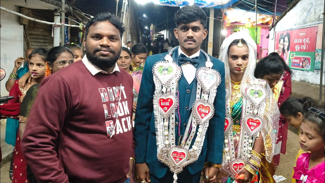 Live Narayanapur marriage // ROSE weds PUNAM // 2026 NEW COUPLE Procession Dance video #viral 