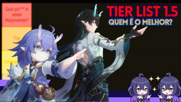 Honkai: Star Rail – Tier List de personagens mais fortes de acordo com  nossas impressões do Beta Fechado