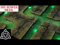 DIY LED Sewer Tiles for Dungeons & Dragons