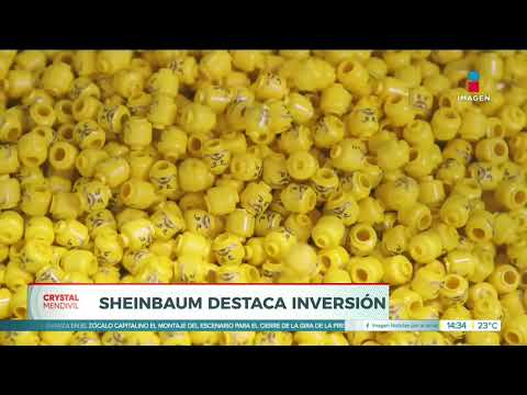 Claudia Sheinbaum destaca inversión de Lego por 400 MDD en Nuevo León | Noticias con Crystal